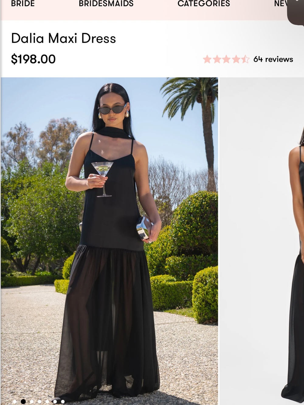 Show Me Your Mumu Dalia Maxi in Black